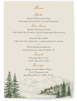 Whispering Pines Menus