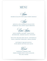 Hilton Menus