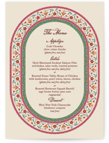 Mughal Gardens Menus