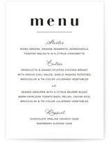 Menu Cards