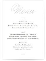 Menu Cards