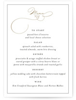 Menu Cards