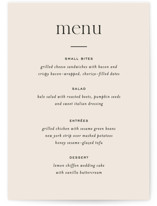 Little party big love Menus