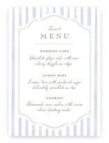 Delicate Vines Menu Signs