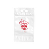 Vegas Before Vows Plastic Pouch, Set of 12 Favor Bags