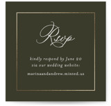 refined Foil-Pressed Mini Enclosure Cards