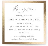 Classic Love Foil-Pressed Mini Enclosure Cards