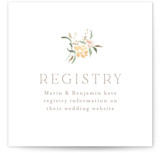 Victorian Trellis Foil-Pressed Mini Enclosure Cards