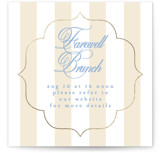 Patterned florals Foil-Pressed Mini Enclosure Cards
