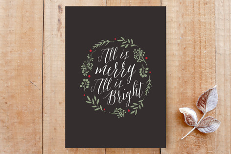 All is Merry All is Bright Cards