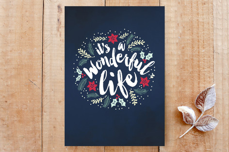 It's A Wonderful Life Wreath  Cards