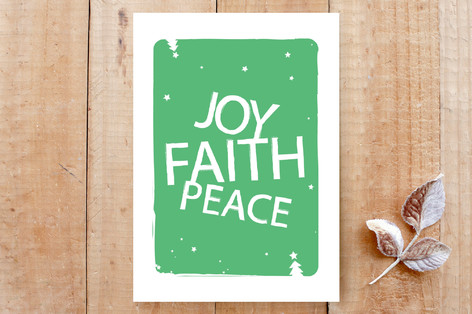 Joy, Faith & Peace Cards