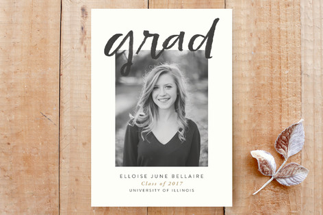 Hand Lettered Grad Cards