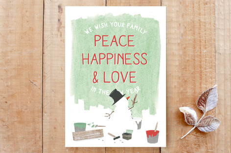 Frosty At Work Cards