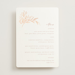 KEIRAH Foil-Pressed Menus