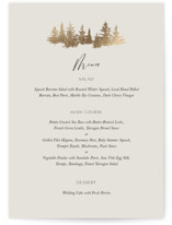 Vista Foil-Pressed Menus