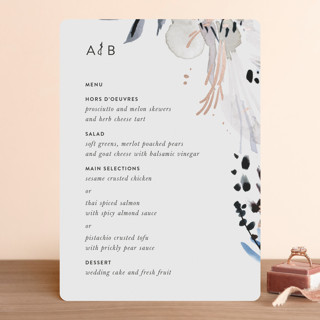 sara Foil-Pressed Menus