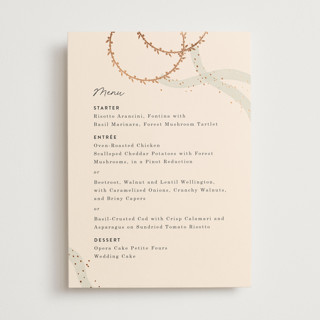 Stefana Foil-Pressed Menus