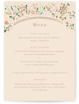Esther's garden Foil-Pressed Menus