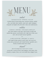 Enchanted Foil-Pressed Menus
