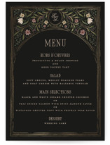 Emilie Foil-Pressed Menus