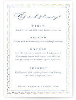 Aurelia Foil-Pressed Menus