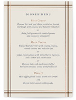 Equestrian Foil-Pressed Menus