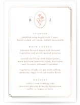 fleu-de-sel Foil-Pressed Menus