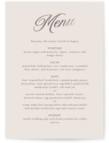 Tux Foil-Pressed Menus