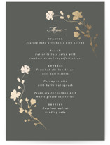 raffiné Foil-Pressed Menus