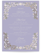FairyTale.. Foil-Pressed Menus