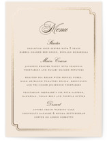 lussekatter Foil-Pressed Menus