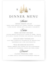 Gilded Forest Foil-Pressed Menus