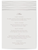 Foil-Pressed Menus