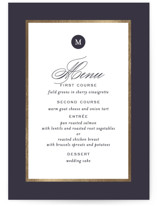 Prelude Foil-Pressed Menus