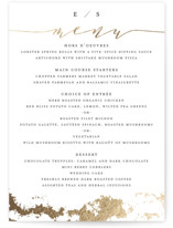 Aerial Foil-Pressed Menus