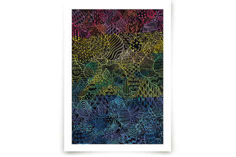 Patterned Drops Fine Art Prints