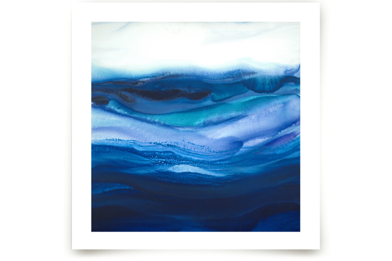 rolling surf I Fine Art Prints by Teodora Guererra Minted