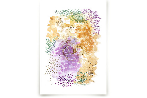 Ripples Watercolor Fine Art Prints