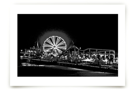the pier at NIGHT Fine Art Prints