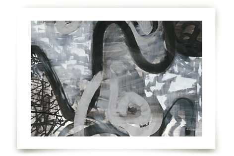 Black and White Vapor Series 3 Fine Art Prints