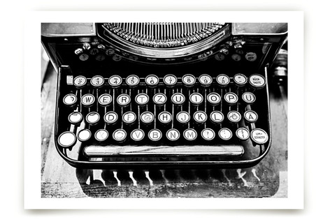 Orga Privat Typewriter Fine Art Prints