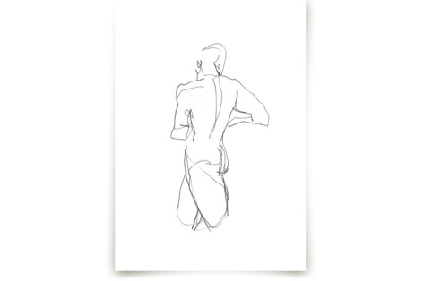 Standing Figure Fine Art Prints