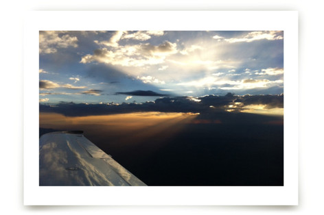 Sunrise Over the Desert Fine Art Prints