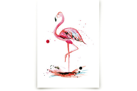 Pink Flamingo Fine Art Prints