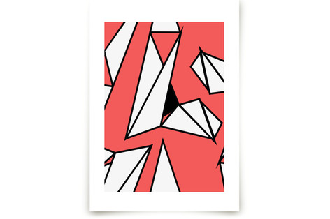 FACETED FIRE SIGNS - Leo Fine Art Prints