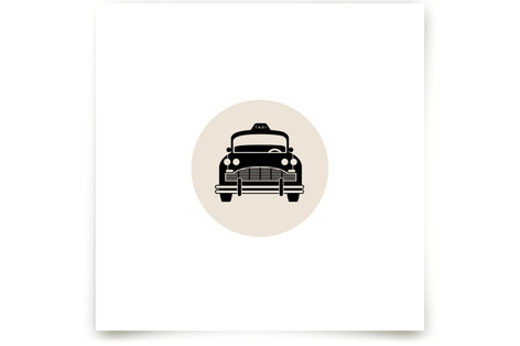 Retro Taxi Fine Art Prints