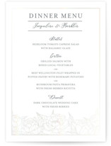Blooming Peonies Gloss-Press® Menus