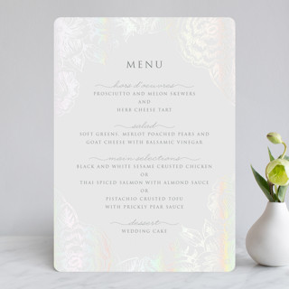 Au Jardin Gloss-Press® Menus