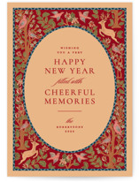 Holiday Flora and Fauna Minted x The Met Holiday Cards
